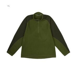 Patagonia Men’s Capilene 3 1/4 Zip Pullover Green Size XL Performance Top